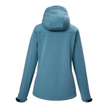 Killtec Softshell Jacket KOS 481 (Hood, windproof, water-repellent) storm blue ladies